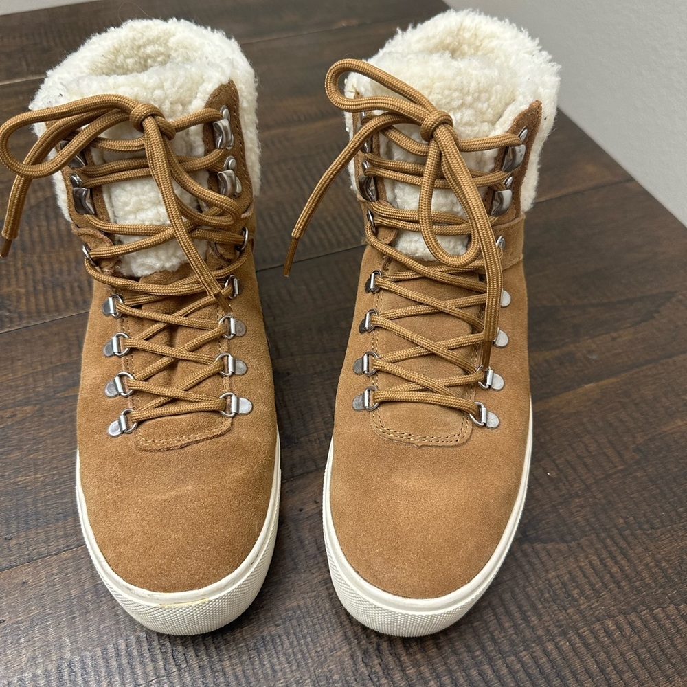 Marc Fisher Sherpa booties